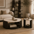 Starfurn salontafel Rune Bottincino marmer 80 cm