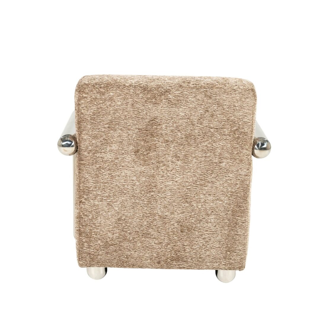 By Boo Fauteuil Chromette Met Arm Taupe By Boo Fauteuil Chromette Met Arm Taupe