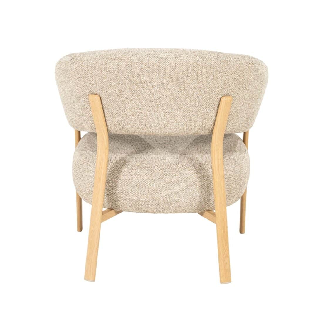 By Boo Fauteuil Sedia Met Arm Natural By Boo Fauteuil Sedia Met Arm Natural