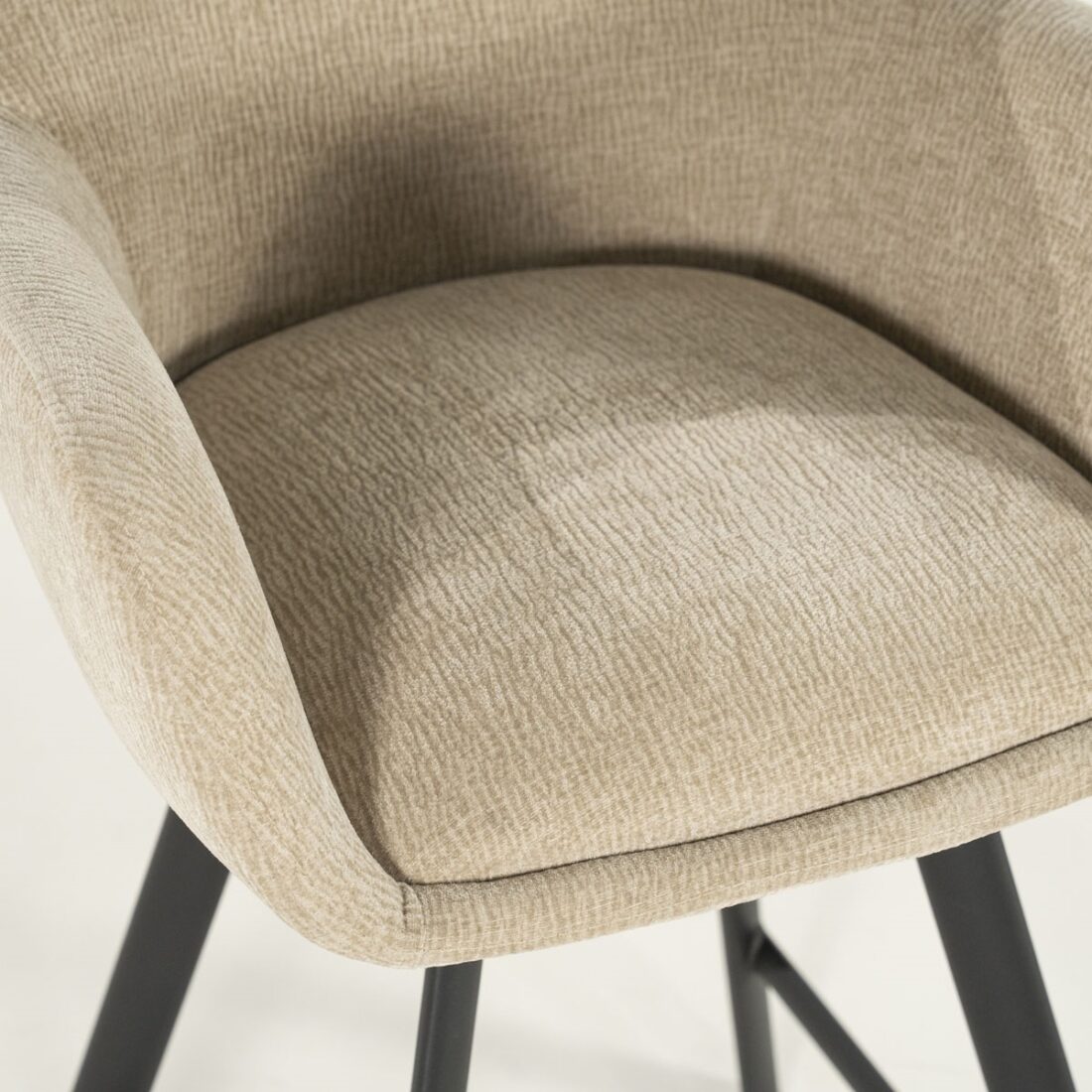 By Boo Barstoel Bliss Met Arm Taupe