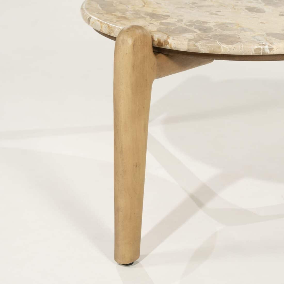 By Boo Salontafel Marnish Beige 85x85x40 Cm Marmer By Boo Salontafel Marnish Beige 85x85x40 Cm Marmer