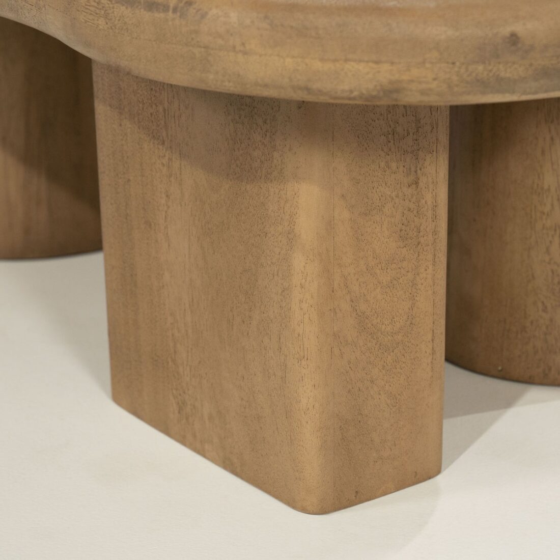 By Boo Salontafel Yuo 100x80x30 Cm Naturel Mangohout