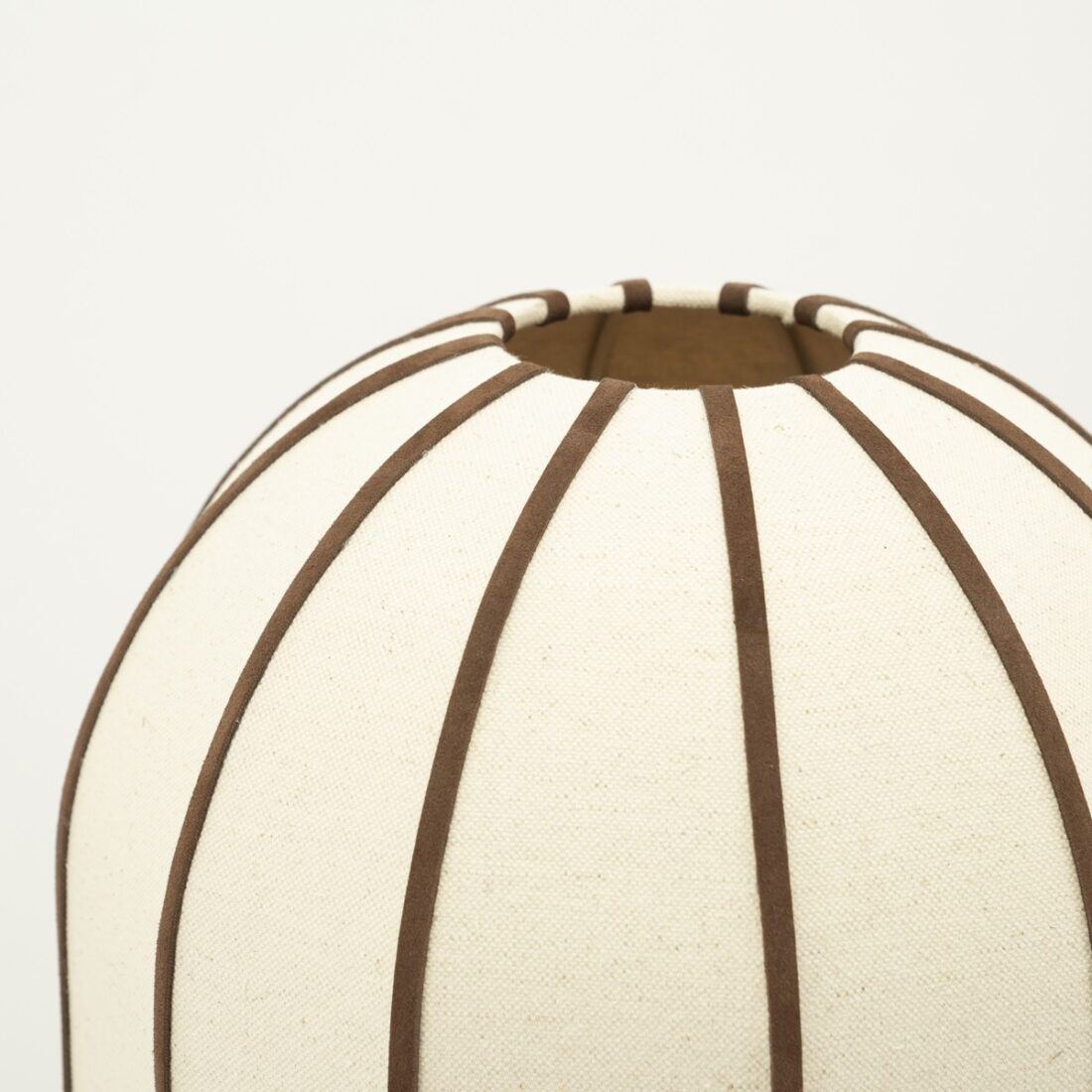 By Boo Vloerlamp 35x35x145 Cm Cocoon Bruin Linnen