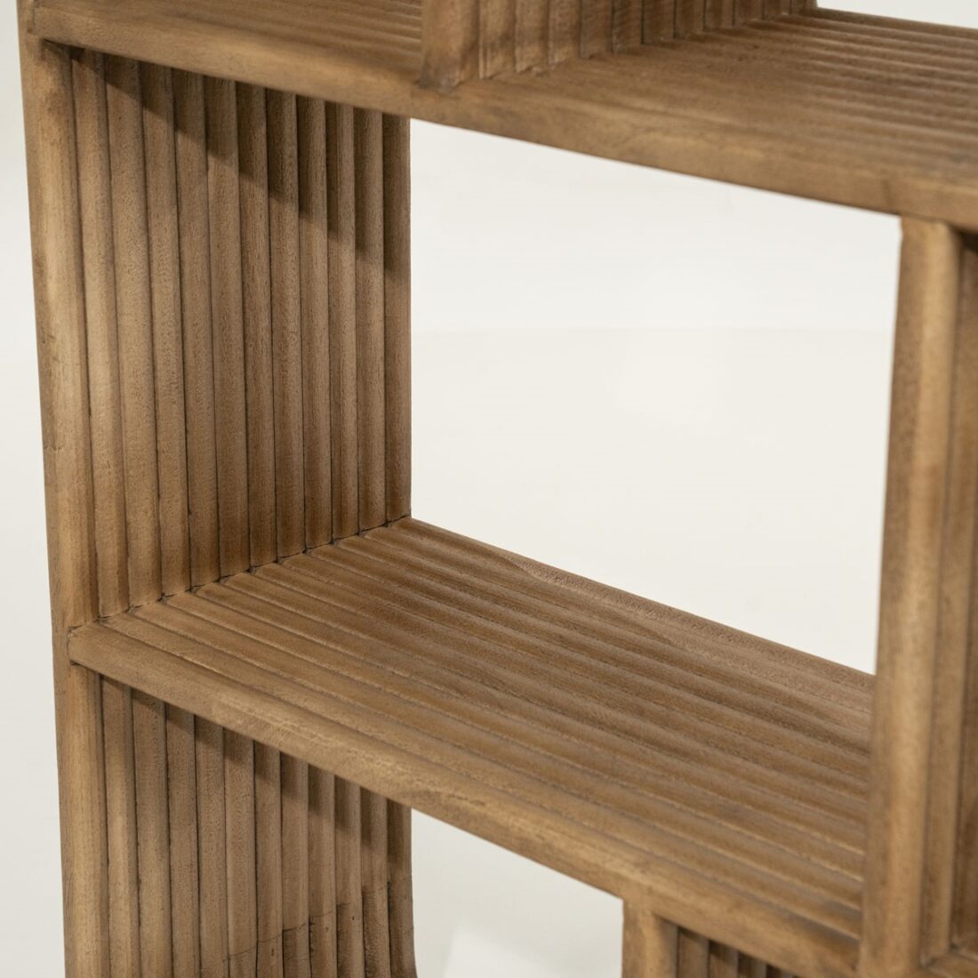 By Boo Wandkast Rigato 100x30x200 Cm Mangohout By Boo Wandkast Rigato 100x30x200 Cm Mangohout