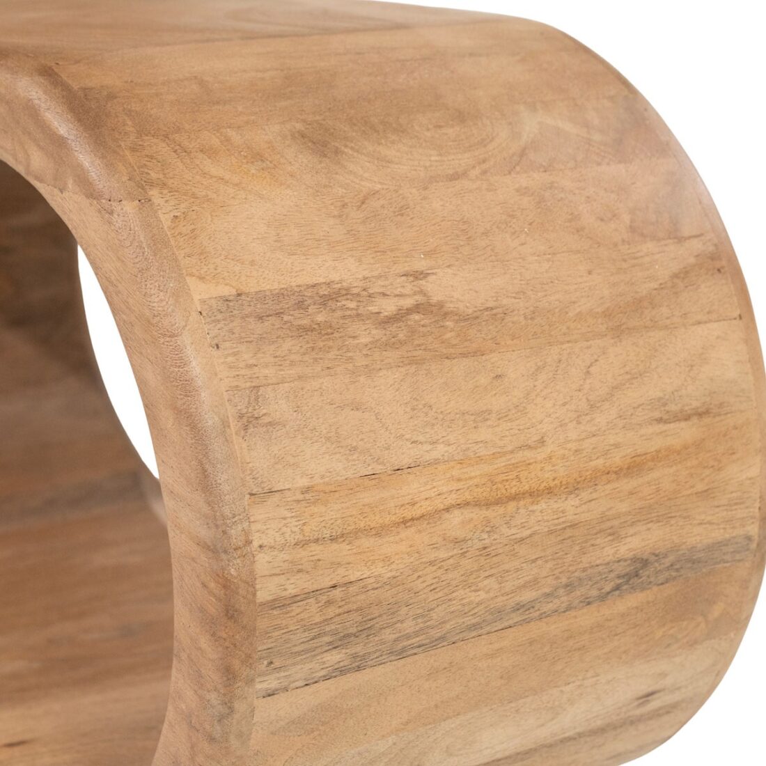 detailfoto By-Boo sidetable Esu 140x31x81 cm mangohout detailfoto By-Boo sidetable Esu 140x31x81 cm mangohout