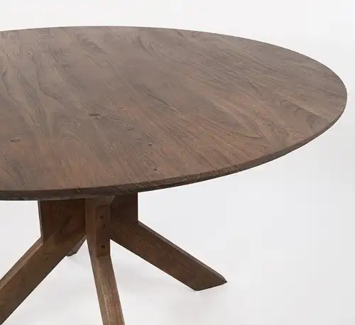 Nijwie Mysons Eetkamertafel 150 Acacia Marron Brown 8211 Gemini Table Collection