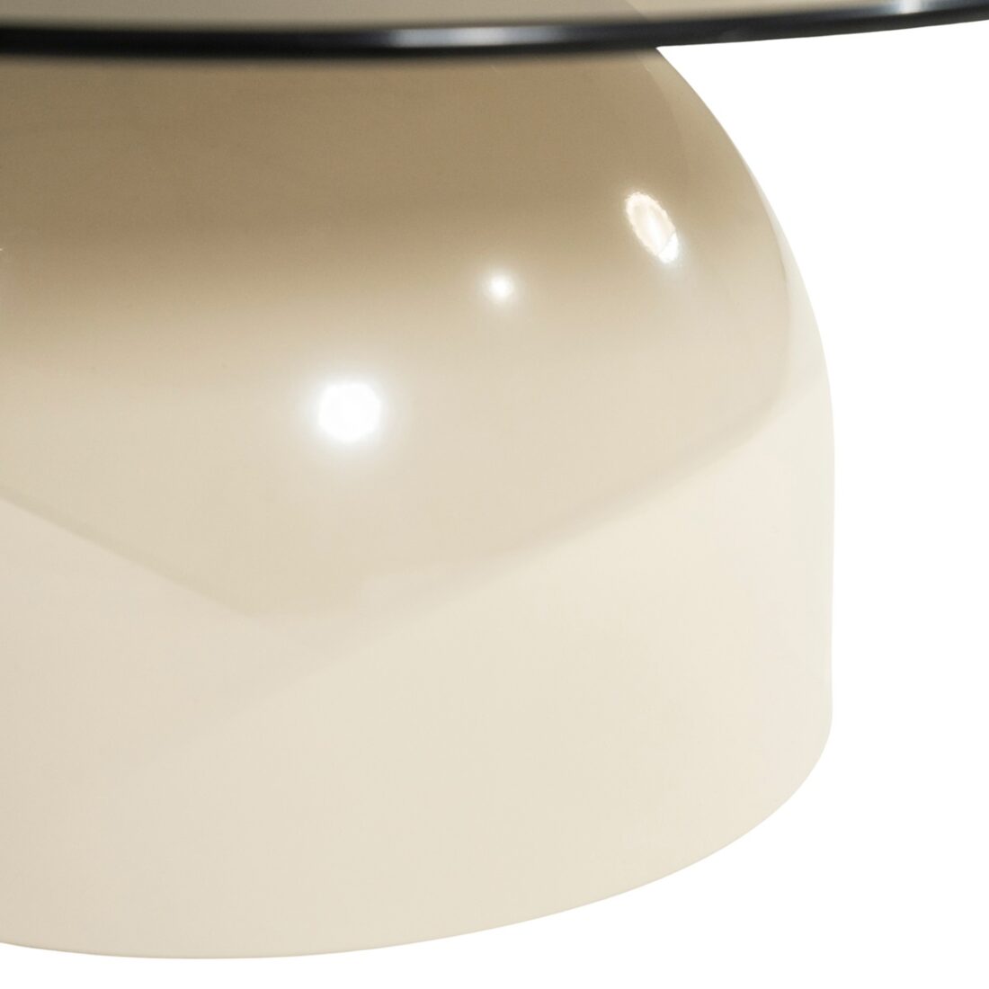 By Boo Bijzettafel Irona Beige 39 5 215 39 5 215 52 Cm Glas