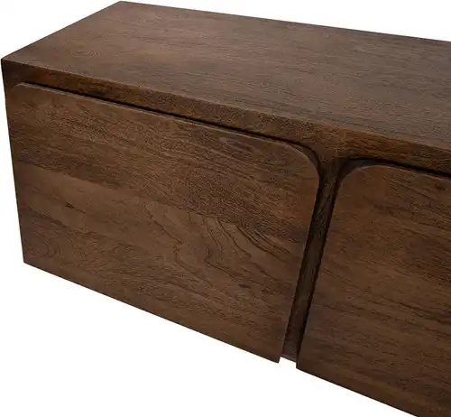 Nijwie Mysons Tv Dressoir 190 Met 3 Deuren En 2 Lades Mango Dark Malt 8211 Bloemfontein Collection