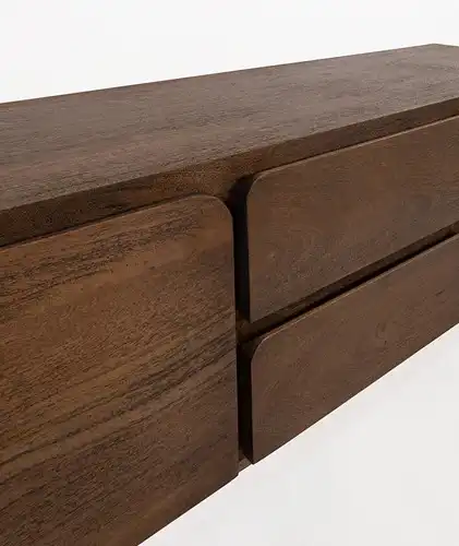 Nijwie Mysons Tv Dressoir 190 Met 3 Deuren En 2 Lades Mango Dark Malt 8211 Bloemfontein Collection