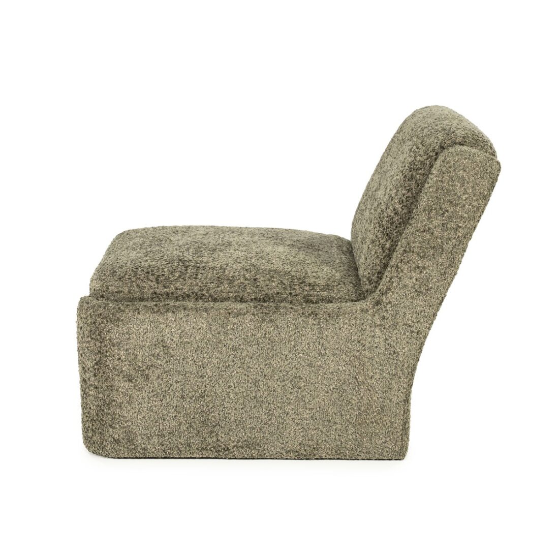 zijkant By-Boo fauteuil Omla groen zijkant By-Boo fauteuil Omla groen