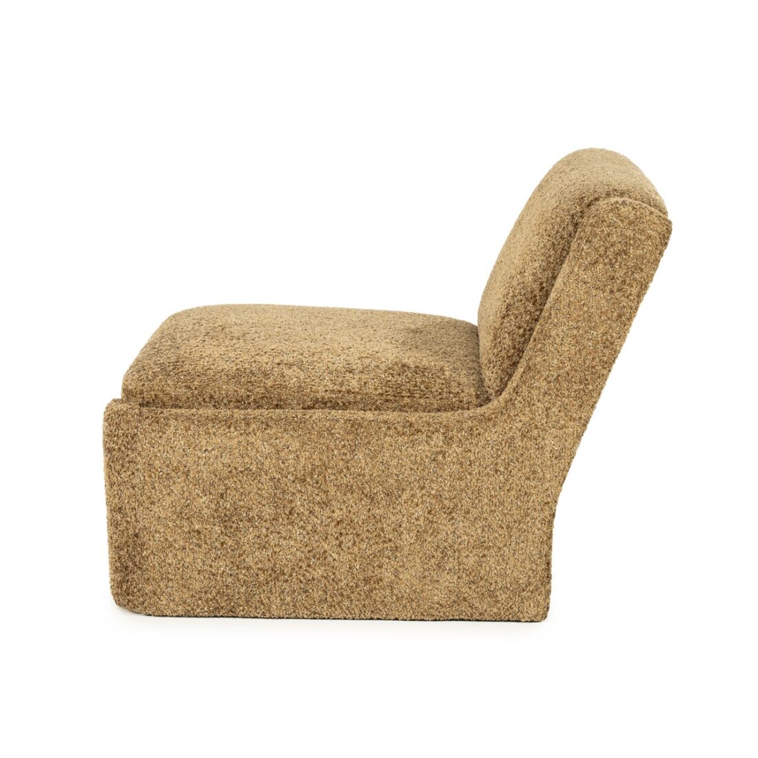 zijkant By-Boo fauteuil Omla mustard zijkant By-Boo fauteuil Omla mustard