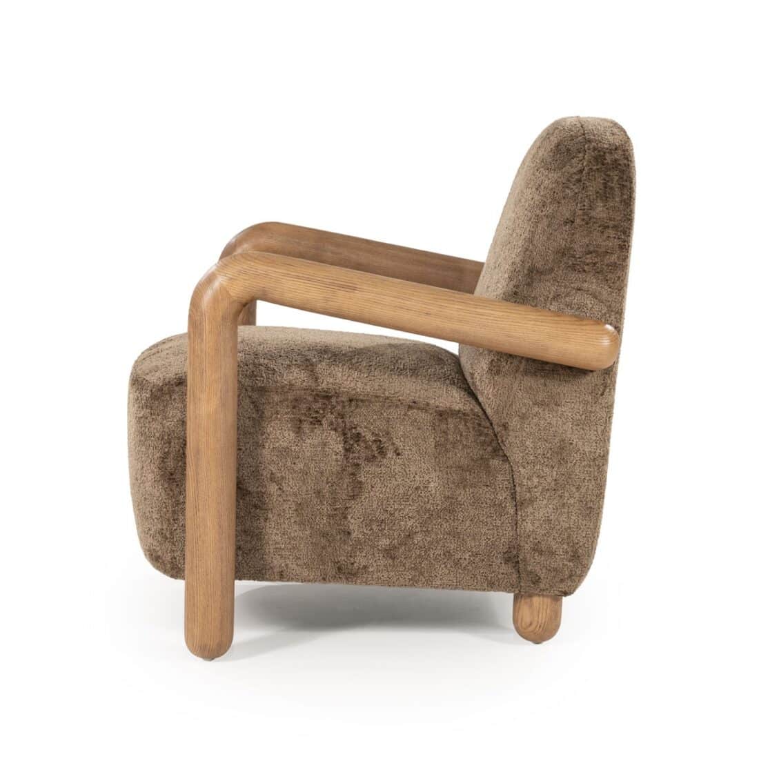 By Boo Fauteuil Retrova Met Arm Bruin By Boo Fauteuil Retrova Met Arm Bruin