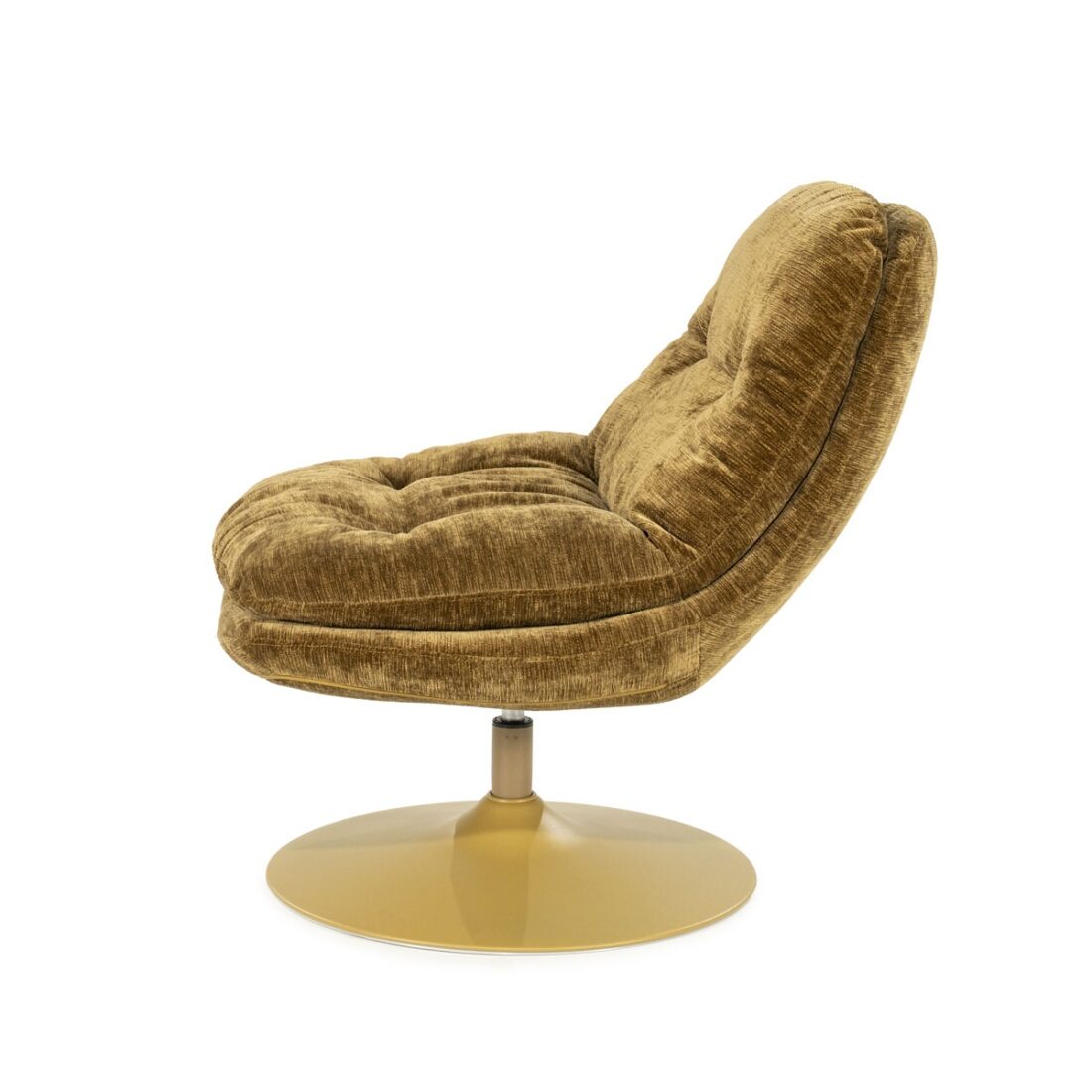 By Boo Fauteuil Tromba Draaibaar Mustard By Boo Fauteuil Tromba Draaibaar Mustard