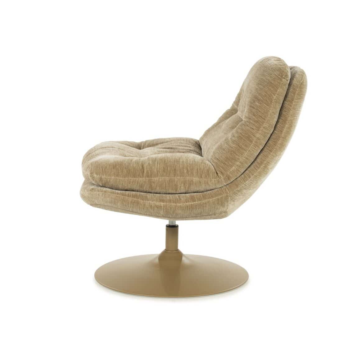 By Boo Fauteuil Tromba Draaibaar Taupe By Boo Fauteuil Tromba Draaibaar Taupe