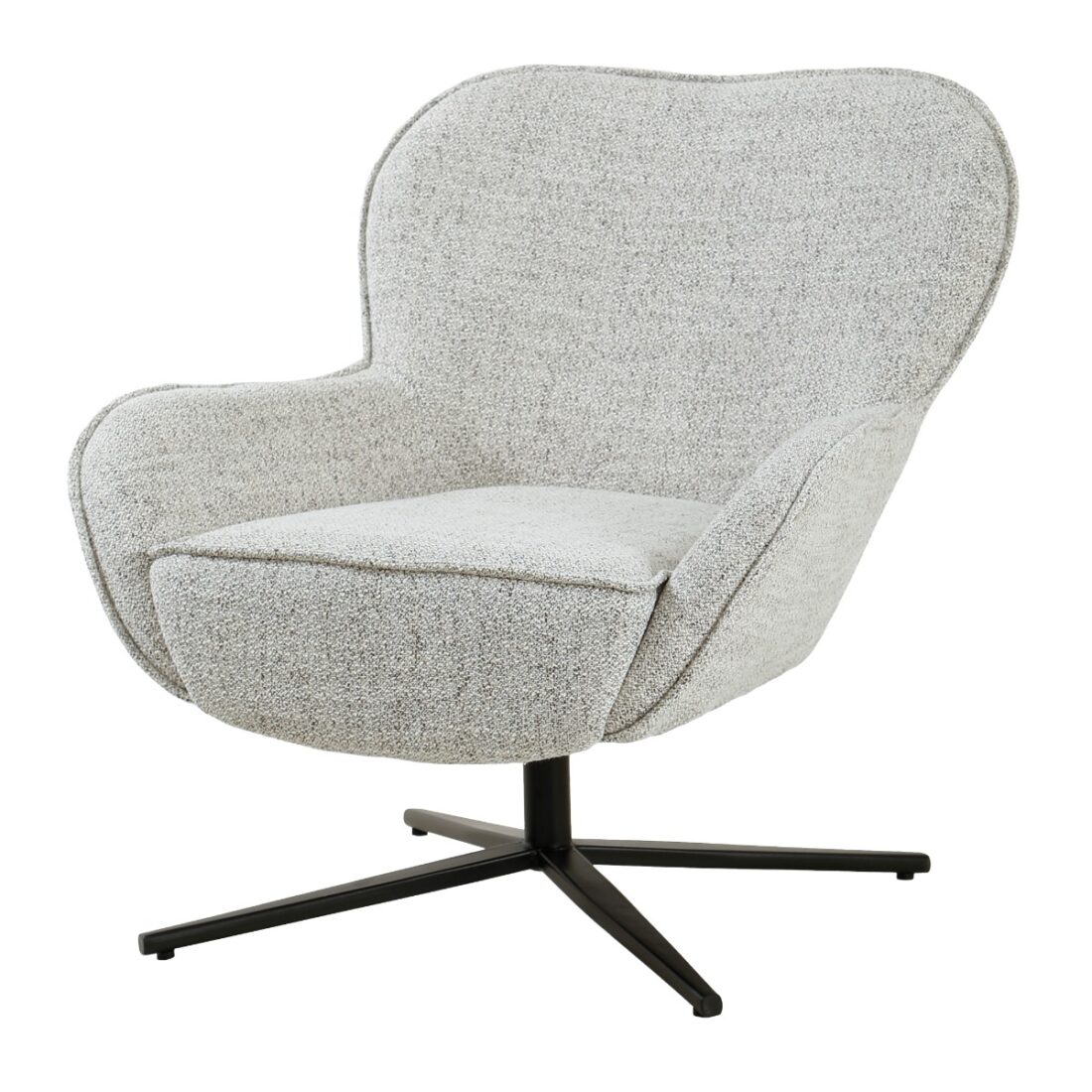 Livingfurn Fauteuil Sven Draaibaar Met Arm Bisque Oasis Livingfurn Fauteuil Sven Draaibaar Met Arm Bisque Oasis