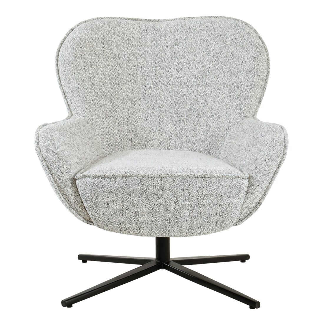 Livingfurn Fauteuil Sven Draaibaar Met Arm Bisque Oasis Livingfurn Fauteuil Sven Draaibaar Met Arm Bisque Oasis