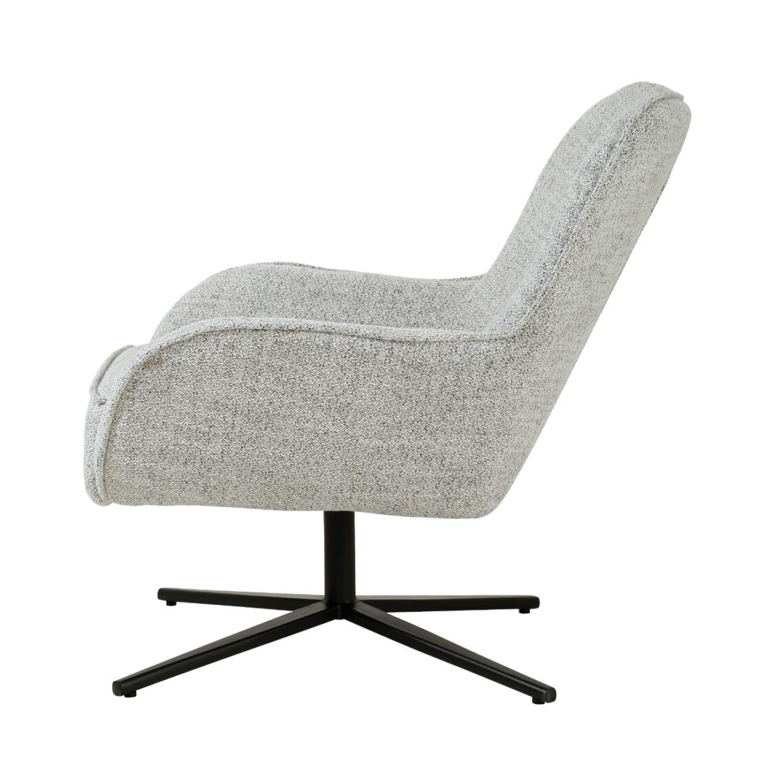 Livingfurn Fauteuil Sven Draaibaar Met Arm Bisque Oasis Livingfurn Fauteuil Sven Draaibaar Met Arm Bisque Oasis