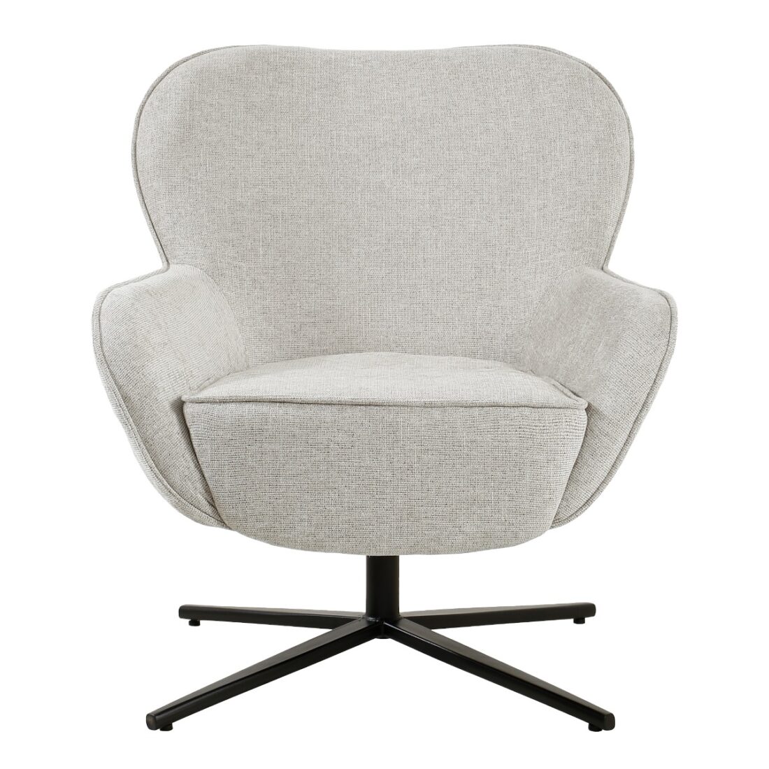 Livingfurn Fauteuil Sven Draaibaar Met Arm Toffee Livingfurn Fauteuil Sven Draaibaar Met Arm Toffee