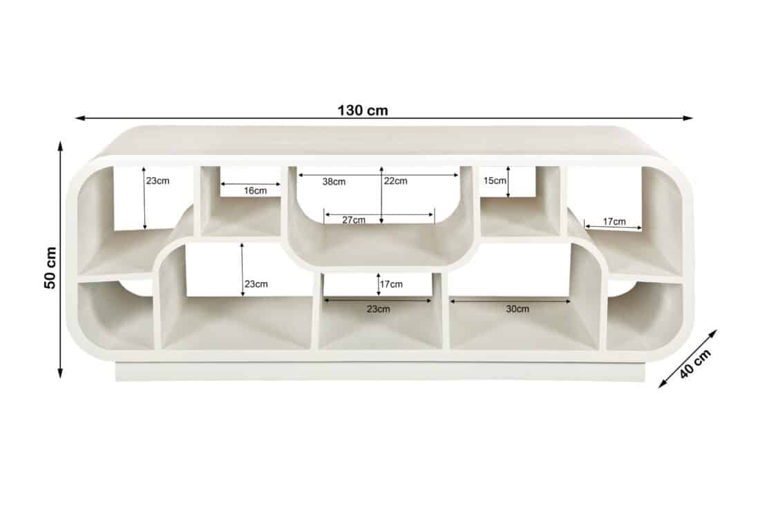 Livingfurn Tv Meubel Brix Morgan Off White Livingfurn Tv Meubel Brix Morgan Off White