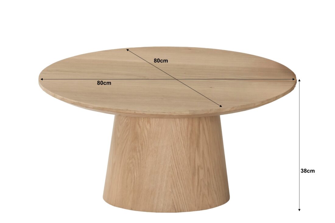 Livingfurn Salontafel Novero 80cm