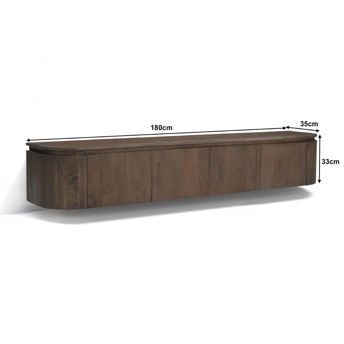 Livingfurn Tv Meubel Elvano Malta Zwevend 180cm Livingfurn Tv Meubel Elvano Malta Zwevend 180cm