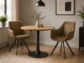 SHOWMODEL eetkamerstoelen set van 2 Jane met arm groen