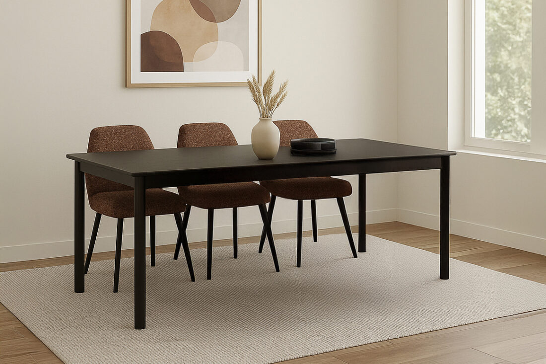 Livingfurn eettafel Tobago Espresso 220cm Livingfurn eettafel Tobago Espresso 220cm