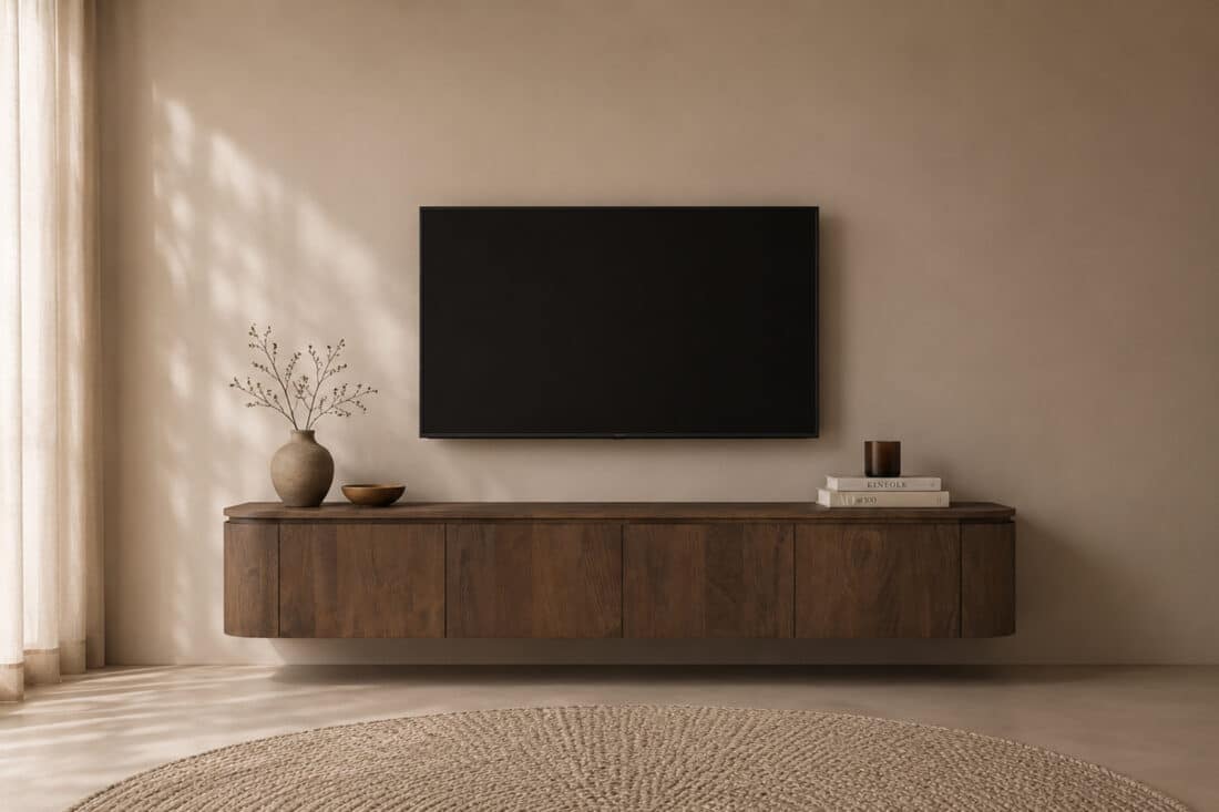 Livingfurn tv meubel Elvano Malta Zwevend 220cm Livingfurn tv meubel Elvano Malta Zwevend 220cm