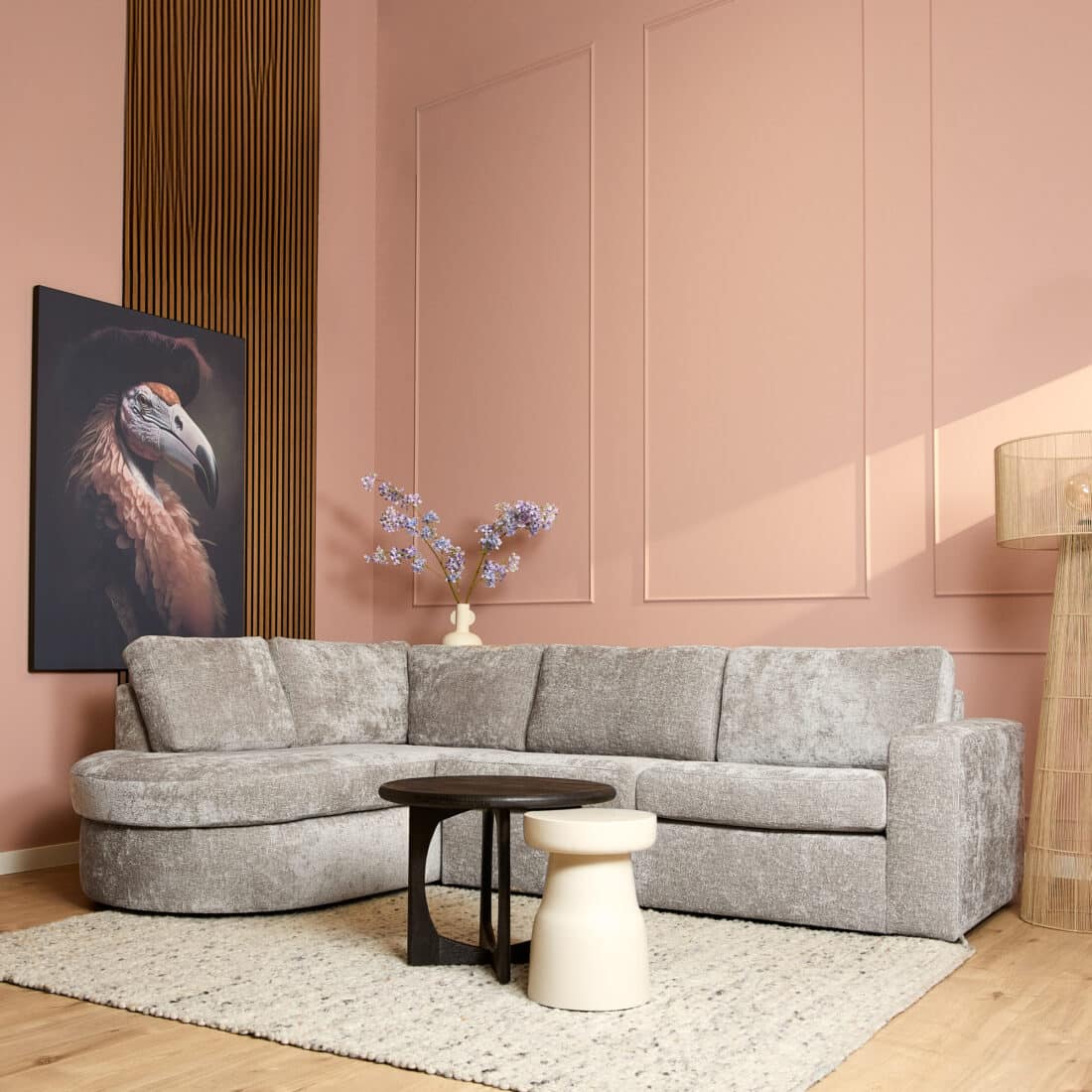 Starfurn Mysofa Alma Hoekbank Greige Divan Links 2 5 Zits Starfurn Mysofa Alma Hoekbank Greige Divan Links 2 5 Zits