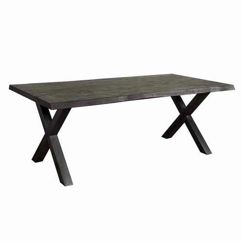 SHOWMODEL Tower Living eettafel Xara 240 cm zwart acacia