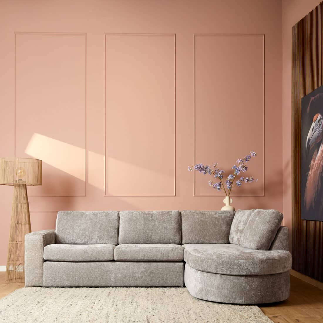 Starfurn MySofa Alma Hoekbank Greige 2,5 zits+Divan Rechts Starfurn MySofa Alma Hoekbank Greige 2,5 zits+Divan Rechts