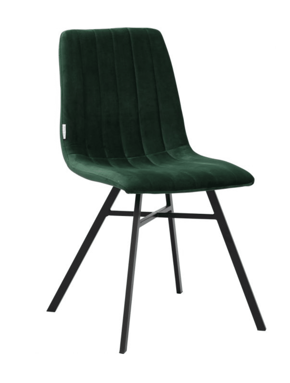 Stoel Dex Zwart 8211 Stof Velours Groen