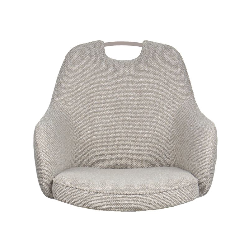 Eetkamerstoel Nova Boucl Met Greep En Armleuning