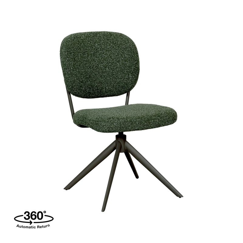 Eetkamerstoel Lausanne Boucle Draaibaar