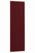 Bordeauxrood akoestisch viltpaneel met verticale lijnen voor stijlvolle wandbekleding