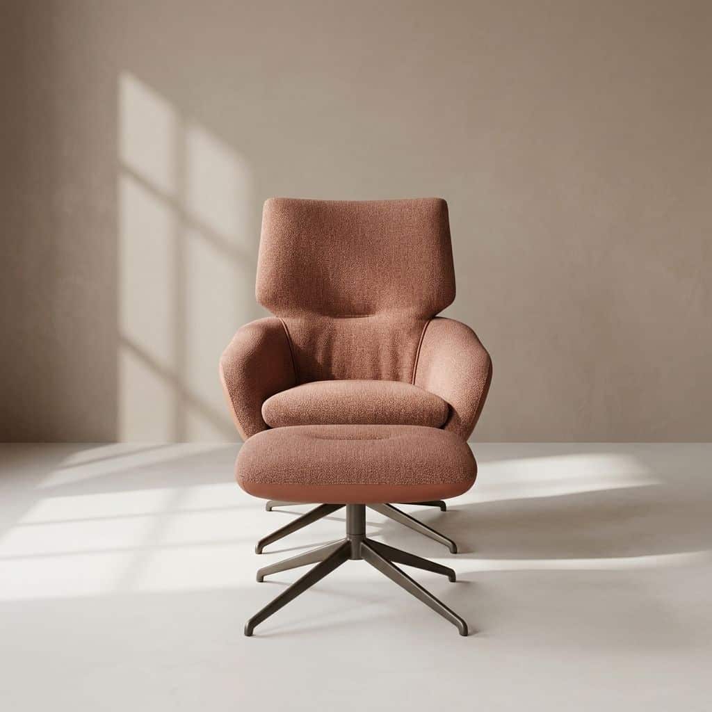 Leolux Lloyd Plus Fauteuil Hocker Leolux Lloyd Plus Fauteuil Hocker
