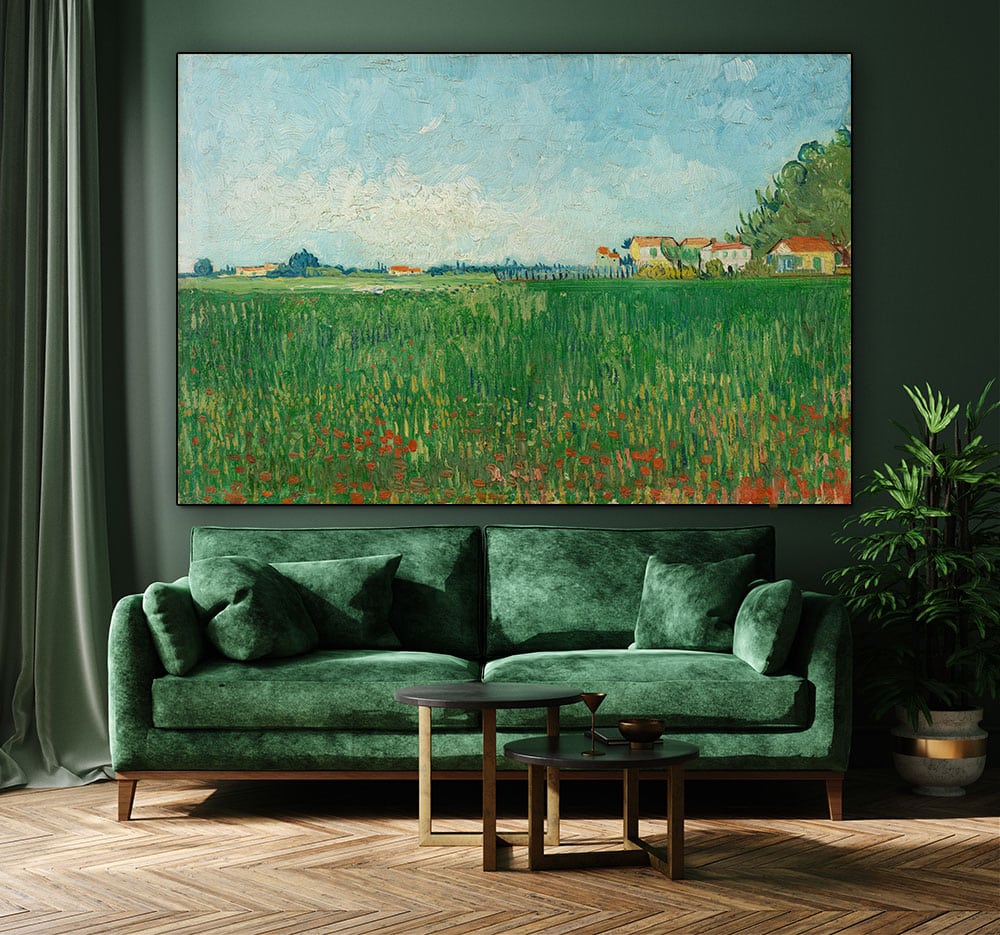 Wall Masters Gogh Vincent Van Veld With Poppies 2