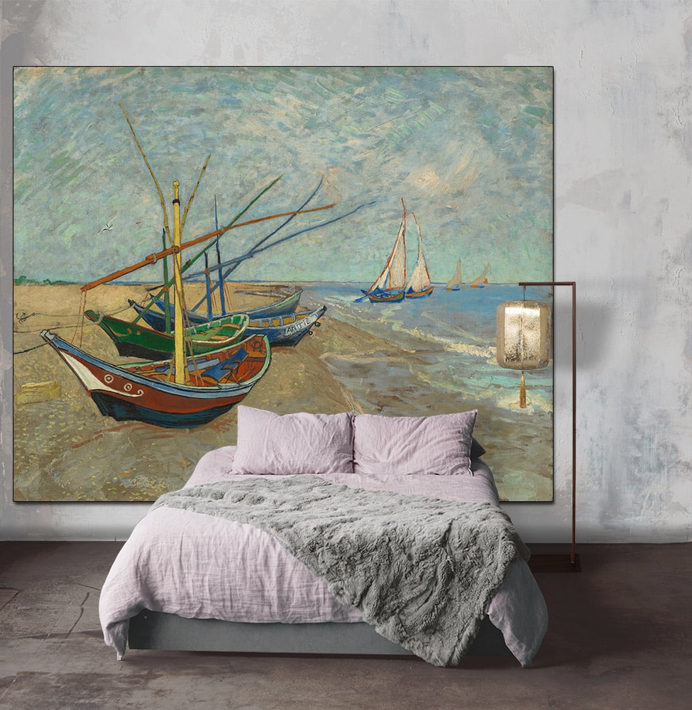 Muurmeesters Gogh Vincent From Fishing Boats On The Beach
