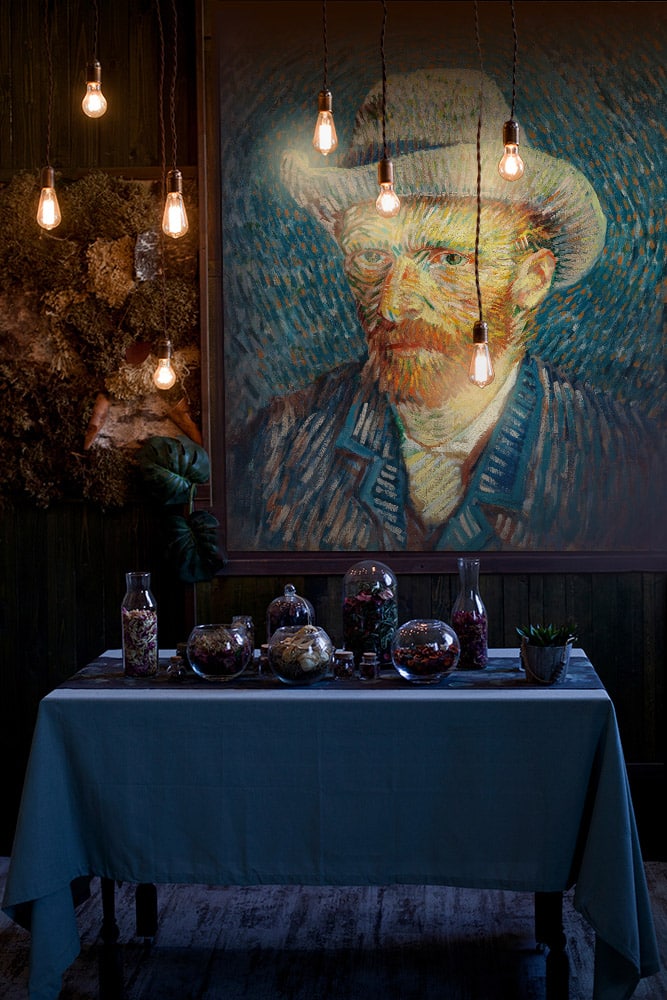 Muurmeesters Vgogh Vincent Van Self-Portrait With Grey Felt Hat3 Copy