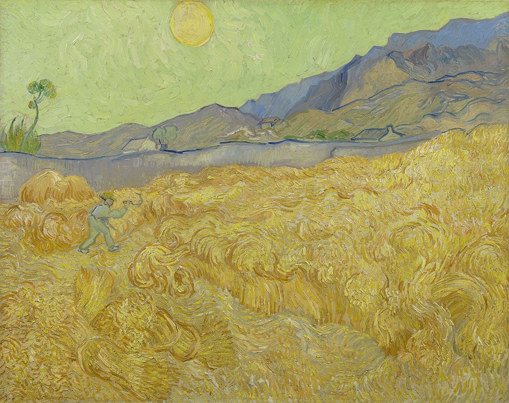 Muurmeesters Van Gogh Korenveld Met Maaier