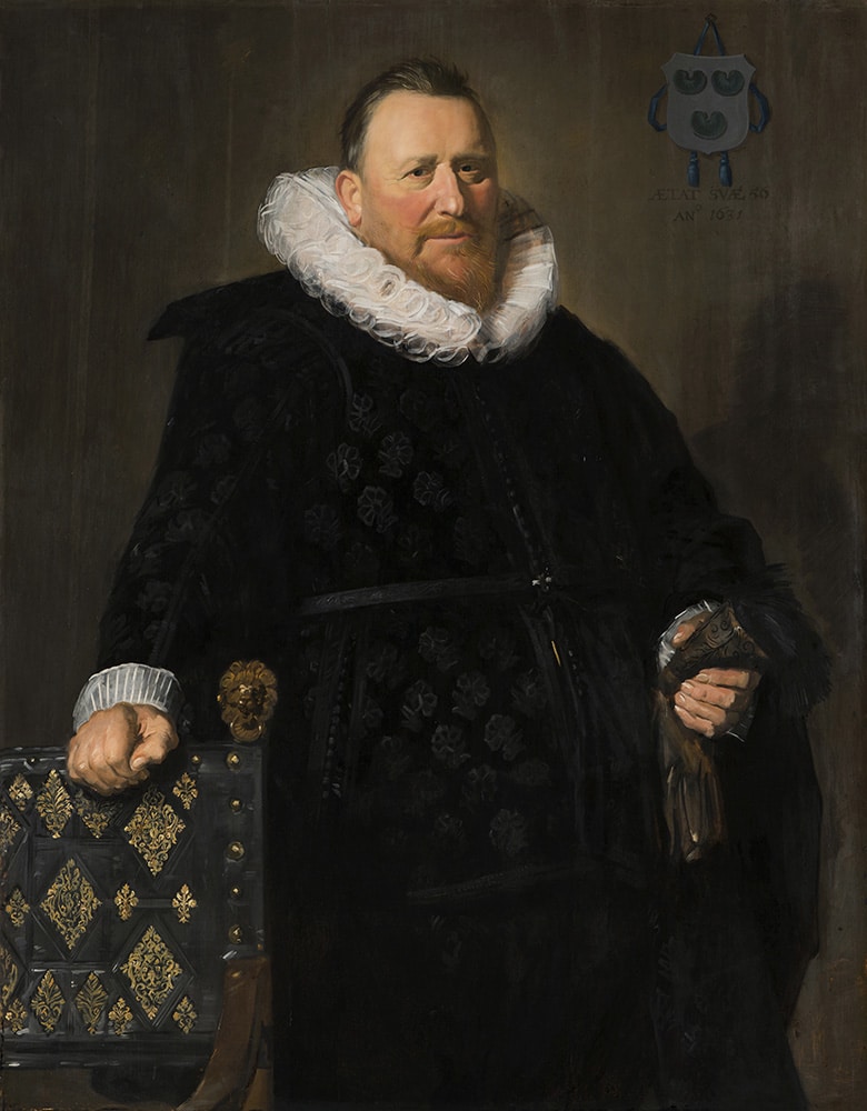 Wall Master's Portrait of Nicolaes Van Der Meer Frans Hals Museum