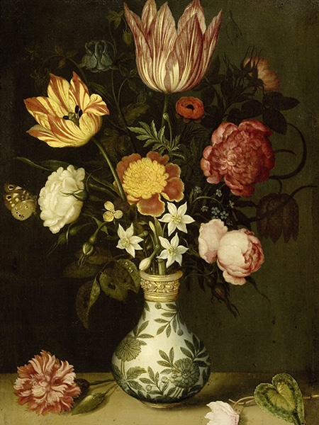 Muurmeesters Bosschaert Ambrosius Still Life with Flowers Webp