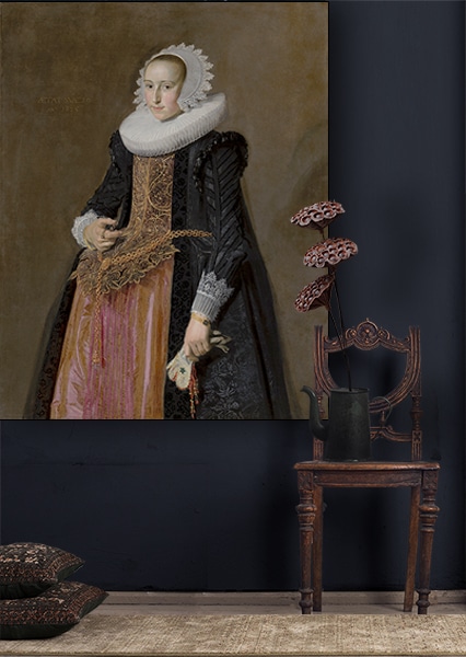 Muurmeesters Frans Hals Portrait Of Aletta Hanemans Impression