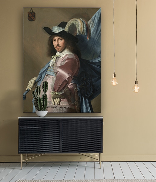 Wall masters Johannes Cornelisz Verspronck Andries Stilte As Standard-bearer Impression
