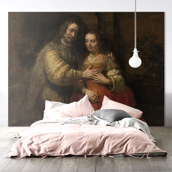 Wall masters Rembrandt Jewish Bride 3 600x600 1