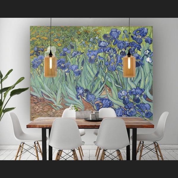 Muurmeesters Van Gogh Irisses 600x600 1