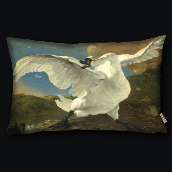 Wall masters cushion cover Endangered Swan 40x60 1