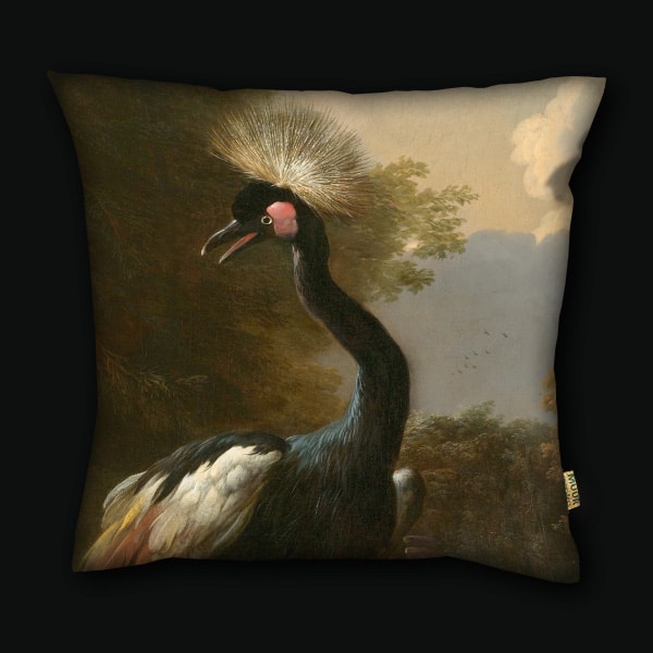 Cushion cover Crown crane 50x50 60x60 1