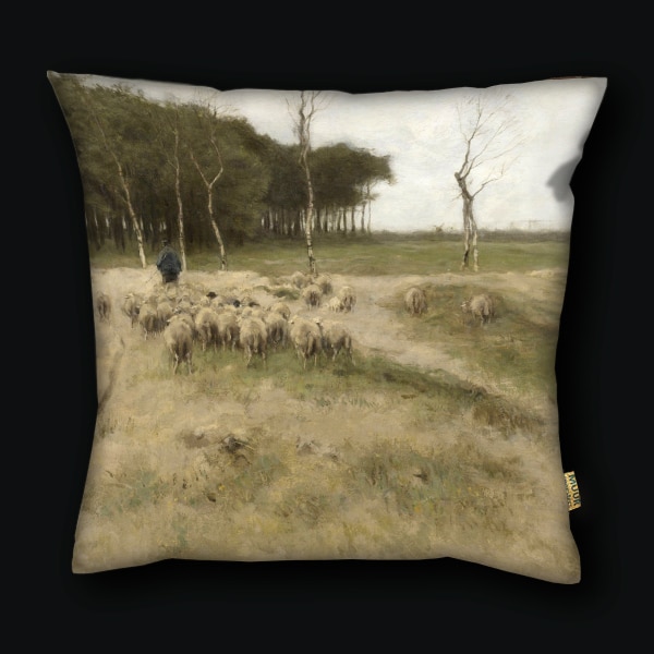 Cushion cover Mauve Sheep 50x50 60x60 1