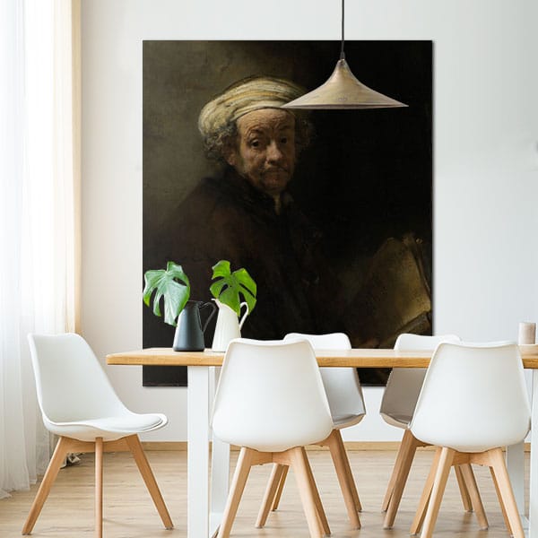Muurmeesters Zelfportret Als De Apostel Paulus Schilder Rembrandt Van Rijn2
